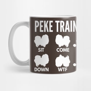 Peke Training Pekingese Dog Tricks Mug